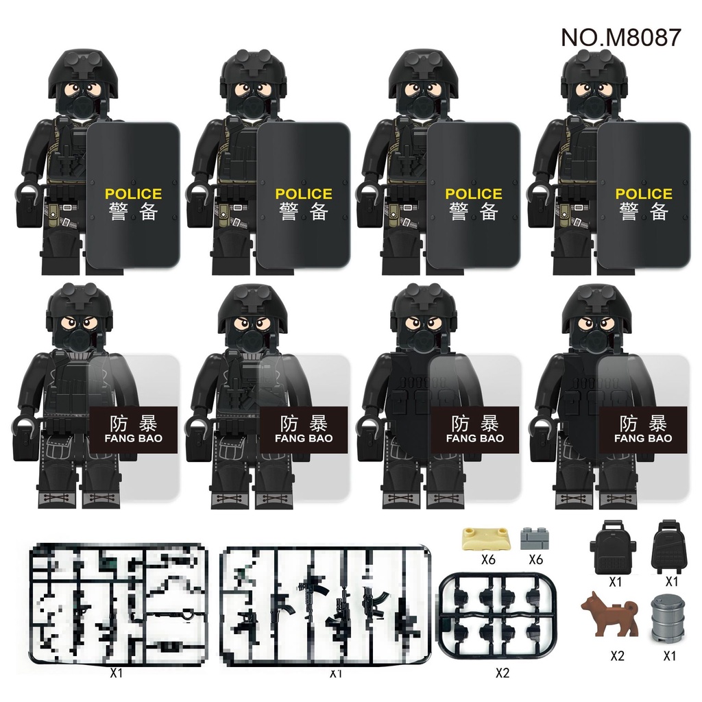 Bộ Đồ Chơi Lắp Ráp Mô Hình Tàu Chiến Quân Đội Độc Đáo