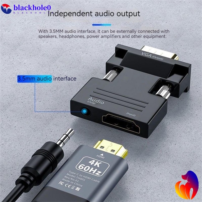 Bh Bộ Chuyển Đổi 1080p hd Tương Thích Với Màn Hình tv / Máy Chiếu ps4 / pc / laptop / tv