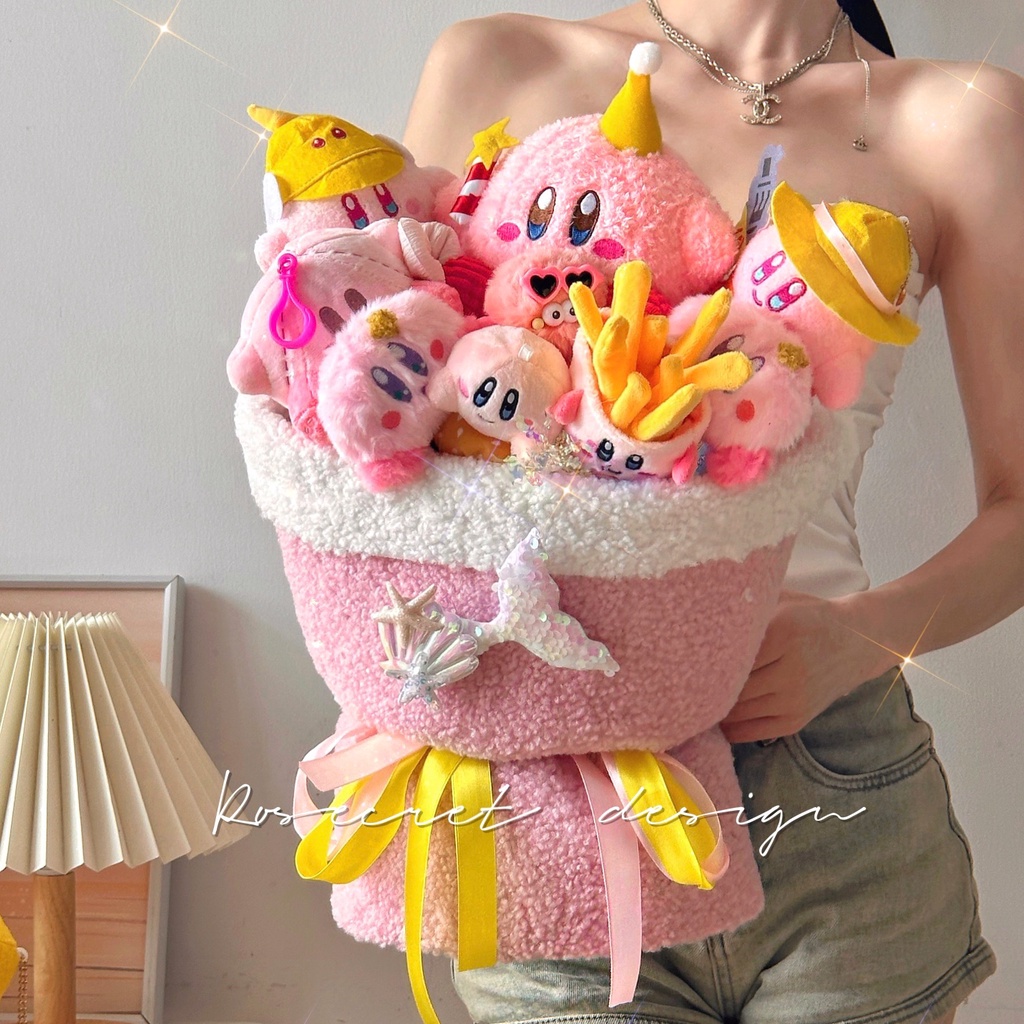 Loopy Bó Hoa Nhồi Bông Nhỏ Dễ Thương Sáng Tạo Làm Quà Sinh Nhật Cho Bạn Gái