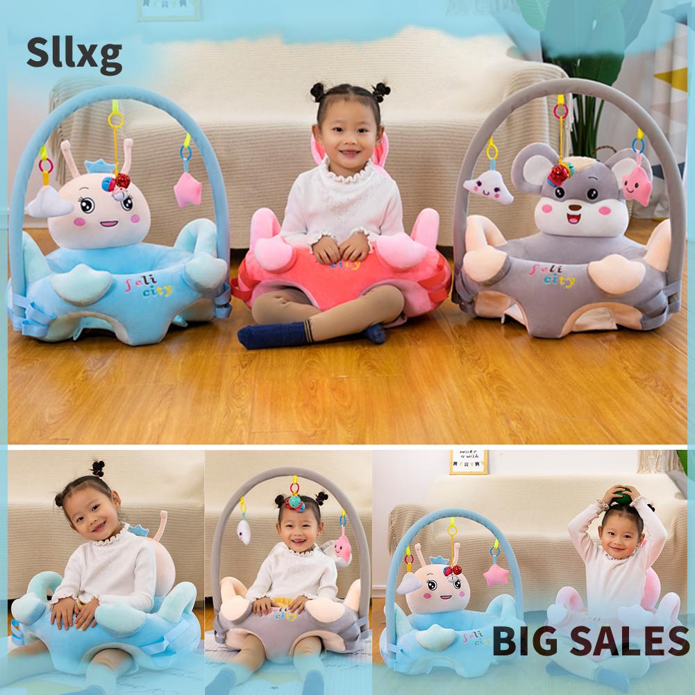 Ghế Bông Hoạt Hình Dễ Thương Cho Bé Tập Ngồi