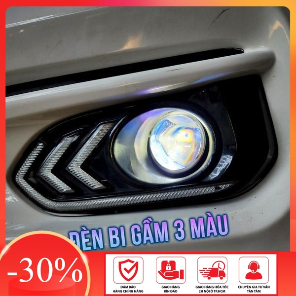 Bi gầm led Honda City Fujitek 3.0 inch