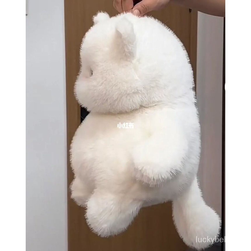 Meow Thú Nhồi Bông Hình Mèo Siêu Mềm Màu Trắng Dễ Thương