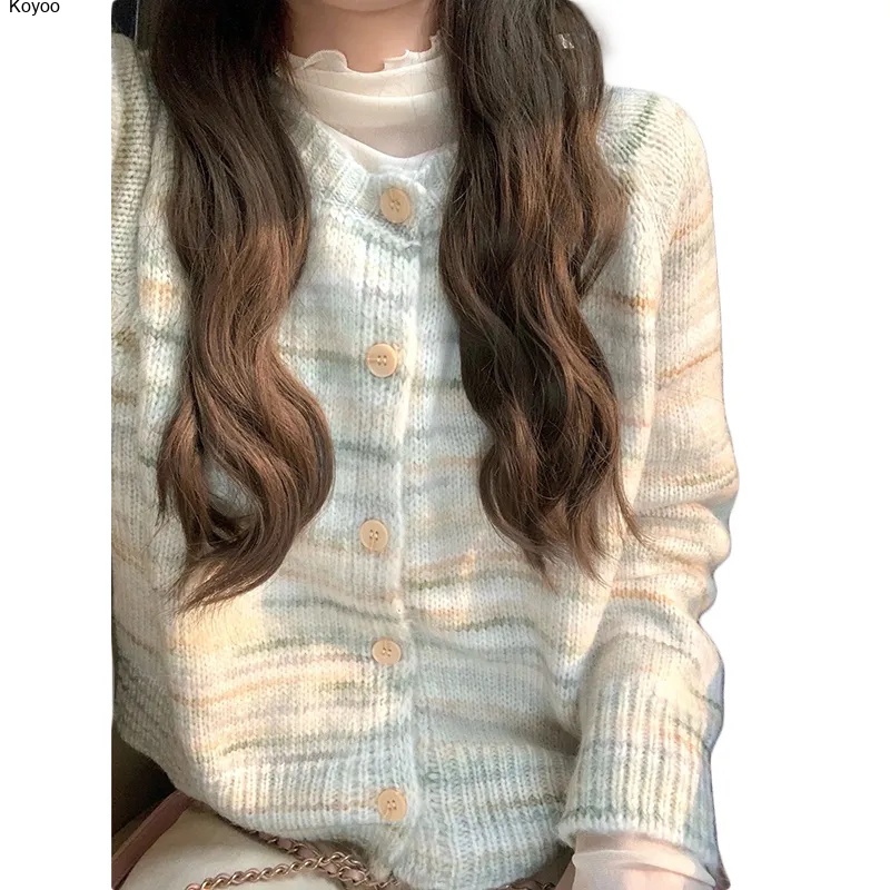 Galaxy Áo Len áo khoác cardigan áo cardigan Thời trang hàn quốc WMY2390HLS 37Z230911