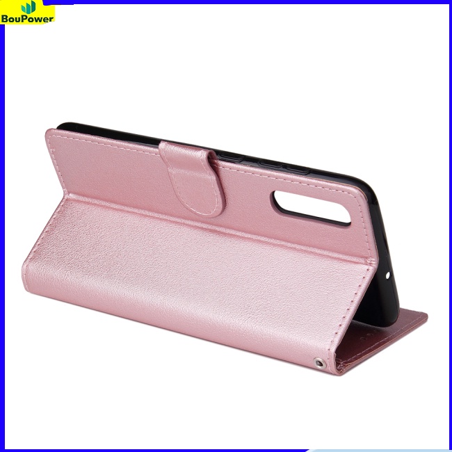 Bao Da Điện Thoại pu Tích Hợp 3 Ngăn Đựng Thẻ Cho samsung a70