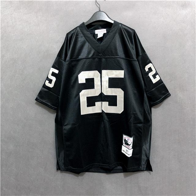 Nfl Áo Thun Bóng Đá Dáng Rộng Thêu Chữ Phong Cách harajuku hip hop Đường Phố Mỹ Cổ Điển Thời Trang Cho Nam Và Nữ