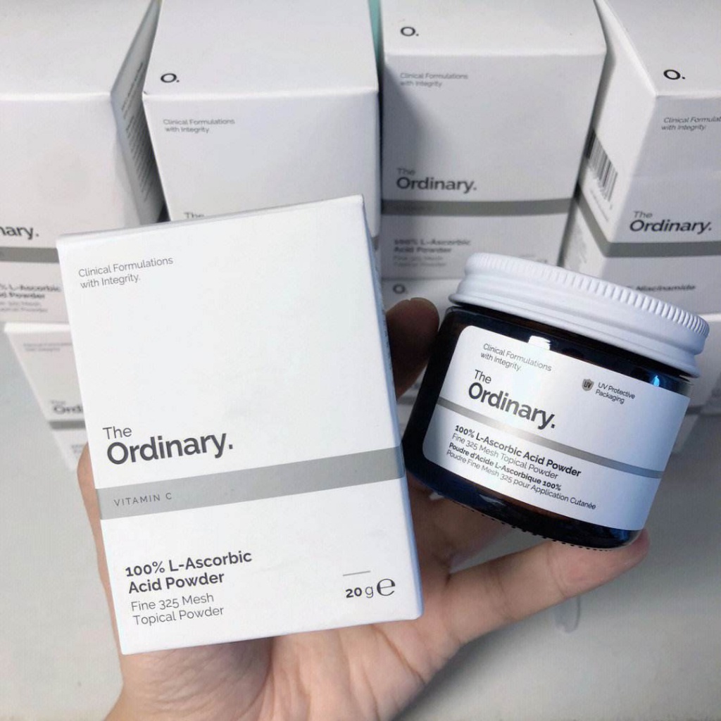 【miễn thuế nhập khẩu】(AUTH- BILL US) The Ordinary Bột Vitamin C VC làm trắng chống oxy hóa 20g