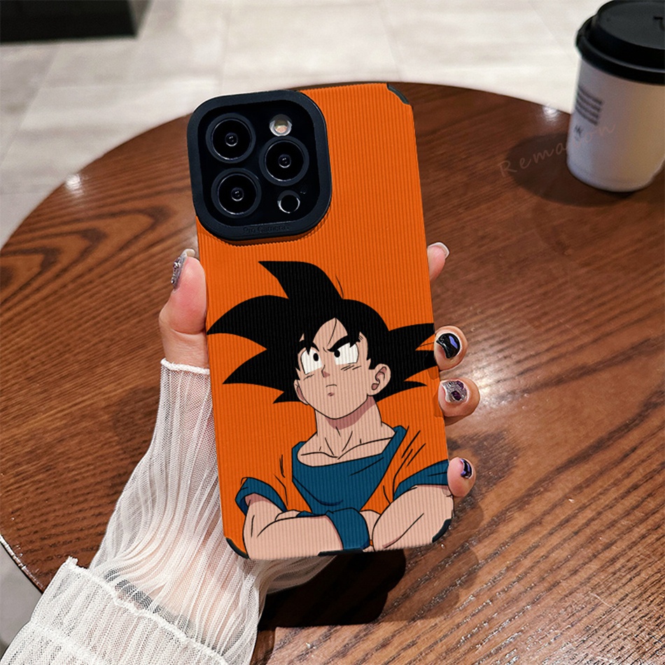 Ôp Điện Thoại Silicon Dẻo Họa Tiết dragon ball Cho iphone 15 11 12 13 14 pro max 11pro 13pro 7 8 plus x xr xs max se 2020 Ốp