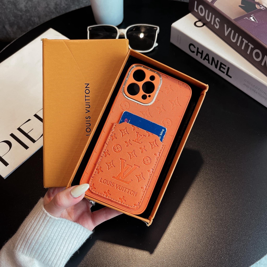 Ốp EO VÌ BVC VÀNG KÈM VÍ ĐỰNG THẺ SANG CHẢNH 7plus/8plus/x/xs/xsmax/11/11promax/12PROMAX/13promax/14promax