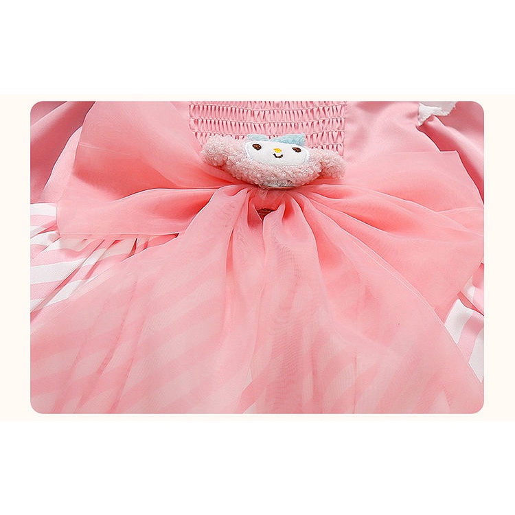 Đầm Công Chúa lolita Tay Dài Mềm Mại Thời Trang Xuân Thu Cho Bé Gái