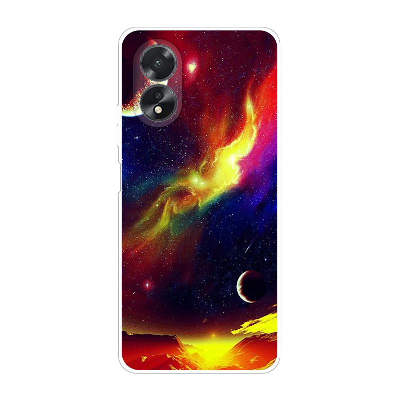 Ôp Điện Thoại tpu Dẻo Họa Tiết Hoạt Hình Dễ Thương Cho oppo a38 4g Ốp