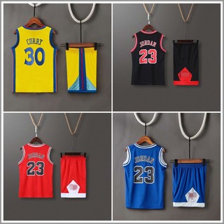 Bộ quần áo bóng rổ in chữ chicago bulls thời trang mùa hè cho bé