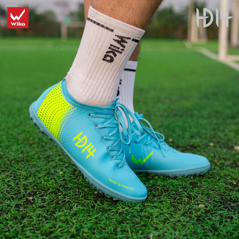 Giày Đá Bóng Wika HD14  Cho Sân Cỏ Nhân Tạo, Đã Được Khâu Toàn Bộ Đế Medihome