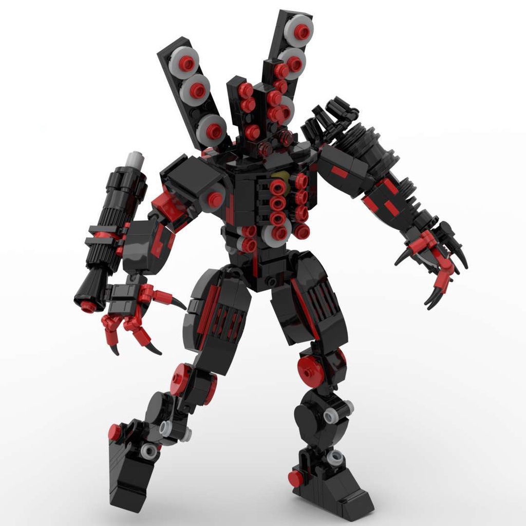 Bộ Đồ Chơi lego Lắp Ráp toilet Hình Người Đàn Ông titan