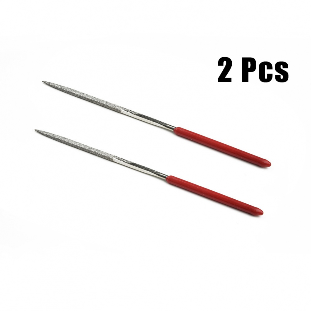 Dụng Cụ Dũa Móng Tay Bằng Thép Không Gỉ Màu Bạc + Đá Vuông