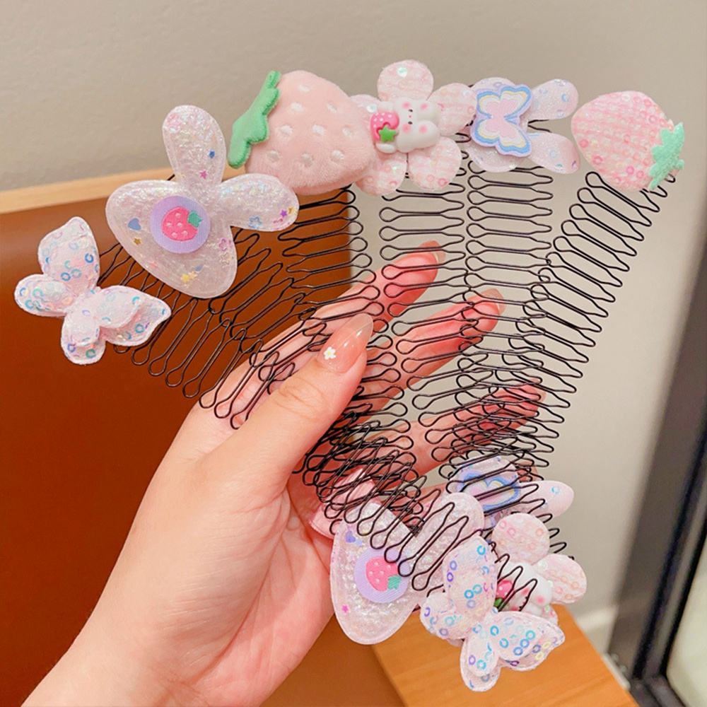 Set 2 Dây Cột Tóc Lò Xo Co Giãn Nhiều Màu Sắc Cho Bé