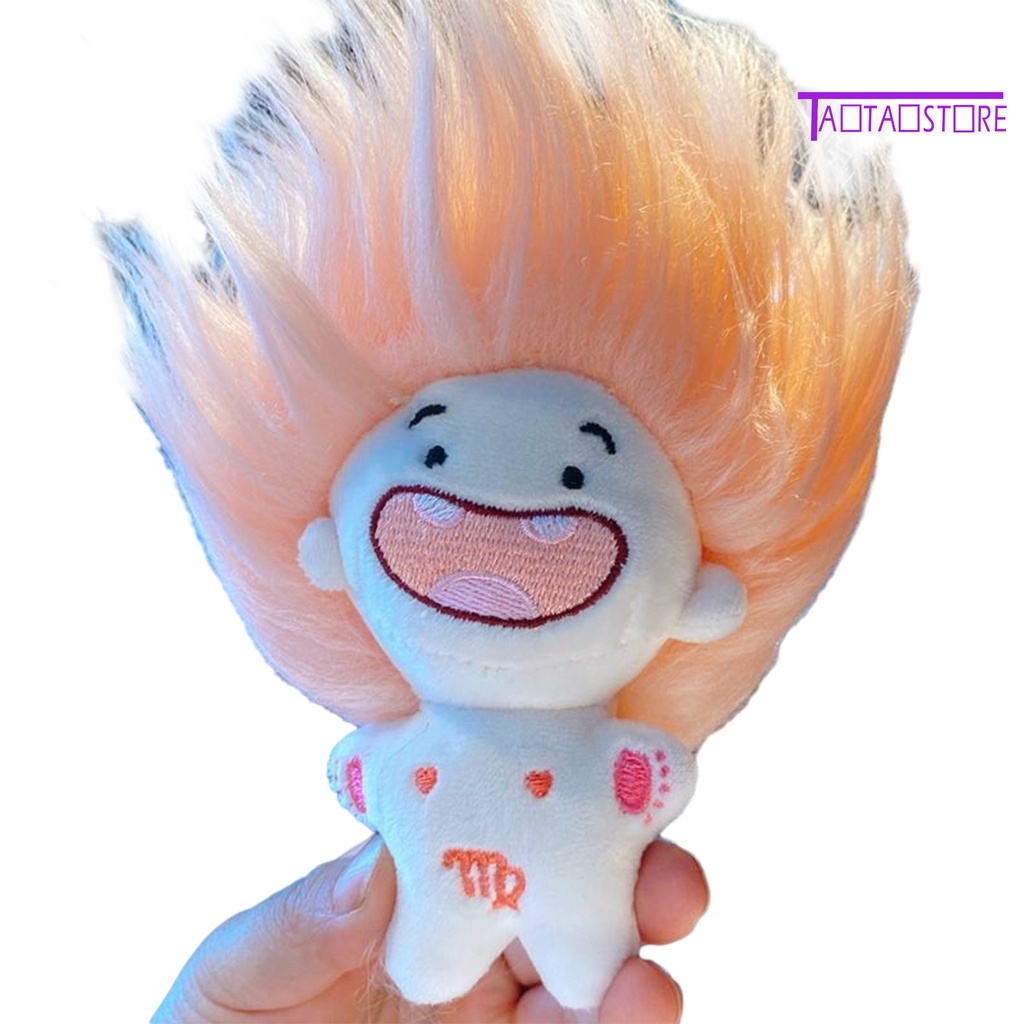 Búp Bê Nhồi Bông 15cm Nhiều Màu Sắc Tích Hợp 12 Cung Hoàng Đạo Mặc Đồ Cho Bé Gái