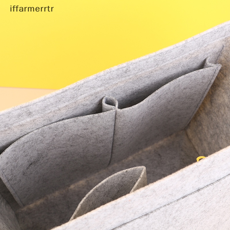 Túi Đựng Túi Xách mini Bằng Vải Nỉ Lót Bên Trong Tiện Dụng