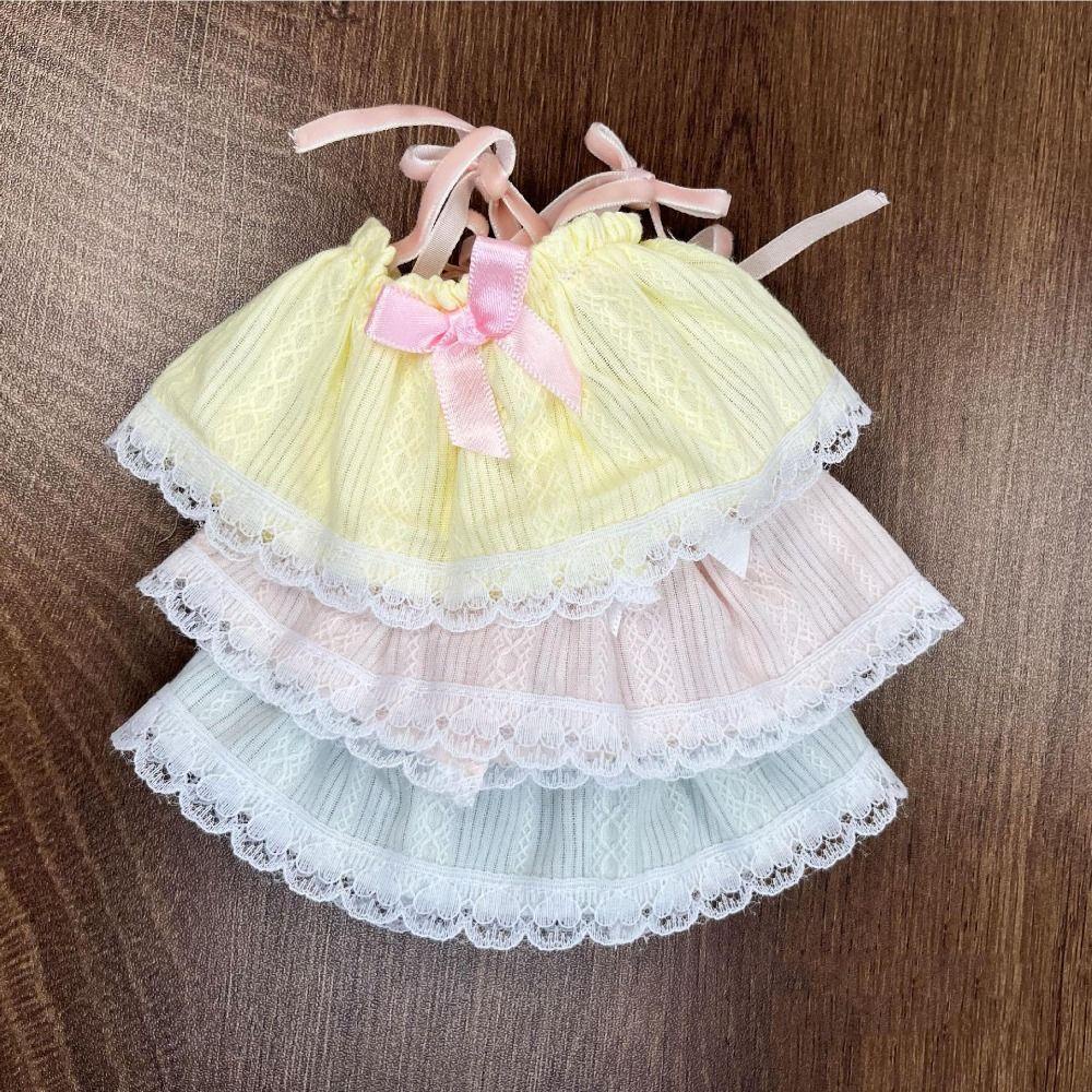 Búp Bê Vải cotton 20cm Tự Làm Đính Nơ Nhiều Màu Dễ Thương