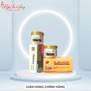Thuốc duỗi tóc phục hồi Lavox Nano Complex thế hệ mới 150mlx2