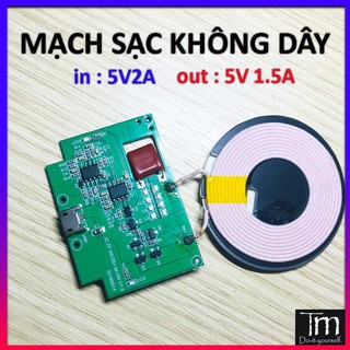 Mạch sạc không dây microusb 10w