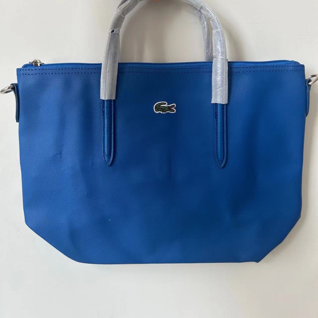 Lacoste Túi tote Giả Da Cá Sấu nf2037po