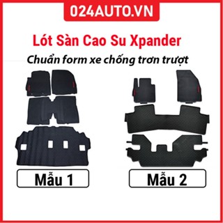 Thảm lót sàn cao su cho xe XPANDER 2018-2024 hàng chuẩn theo xe chịu lực tốt