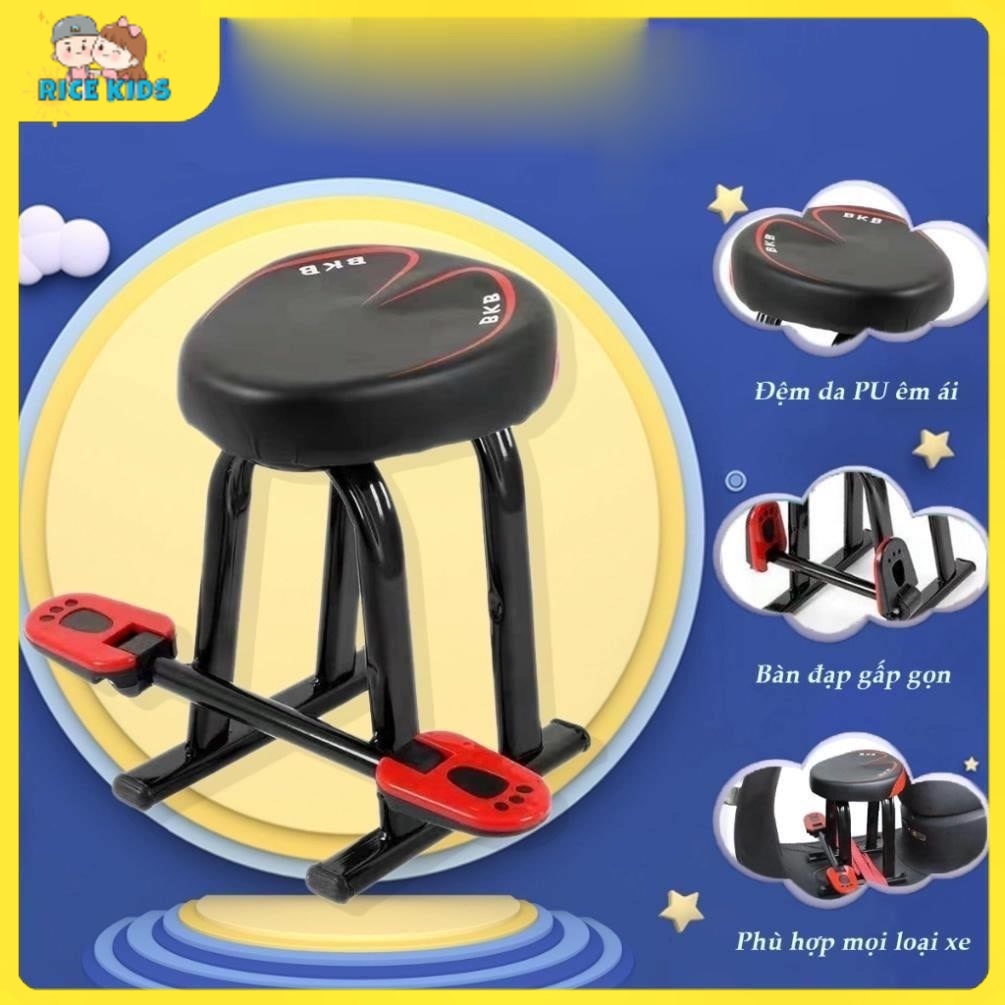 Ghế ngồi xe máy cho bé - Ghế ngồi trước đi xe ga LEAD, VISION, SH, VESPA, Xe đạp điện, Xe số, An toàn