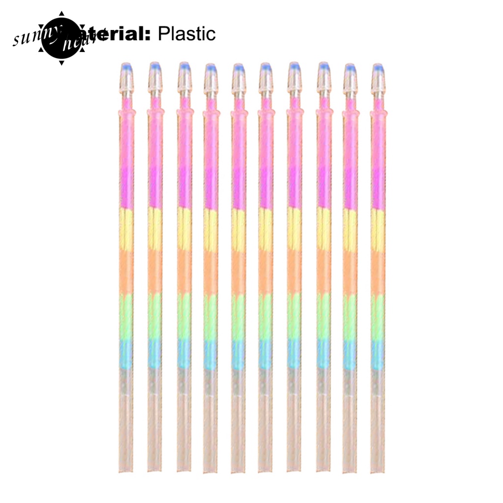 Set 10 Bút Mực 05mm Nhiều Màu Sắc 05mm