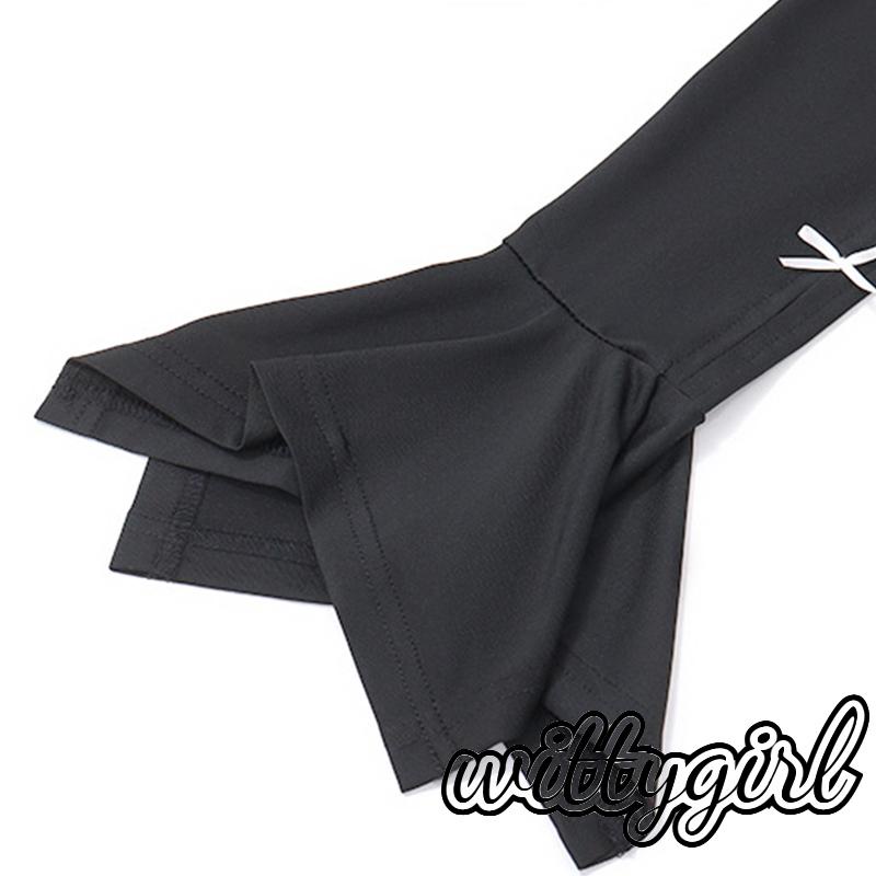 Đầm mini Dài Tay Thắt Nơ Màu Sắc Tương Phản Thời Trang Đi Biển Cho Nữ