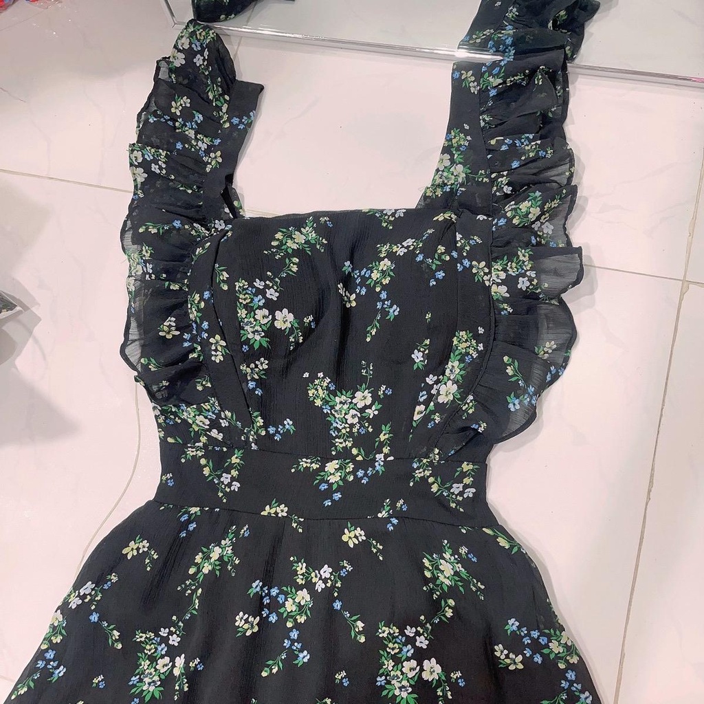 Đầm Maxi Voan Cánh Tiên Mùa Hè đẹp