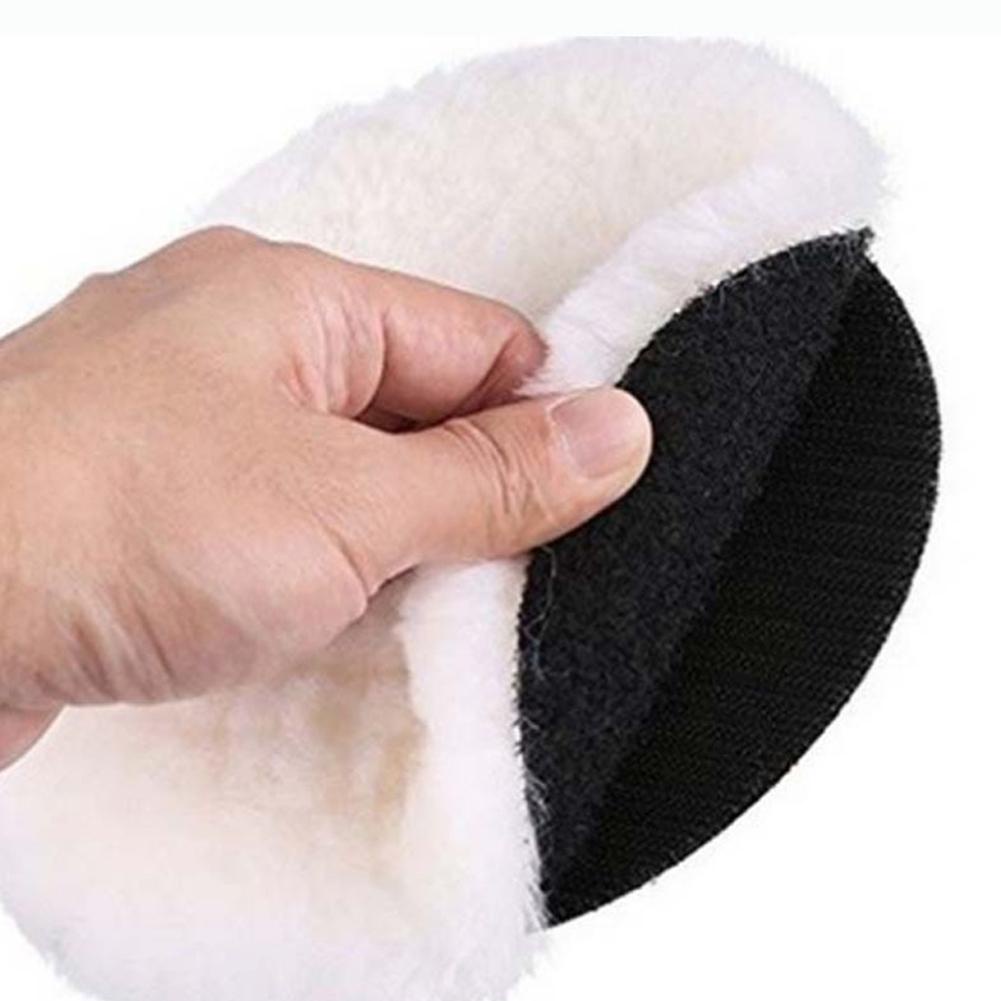 Bông Len Đánh Bóng Xe Hơi j3v9 3 / 4 / 5 / 6 / 7in