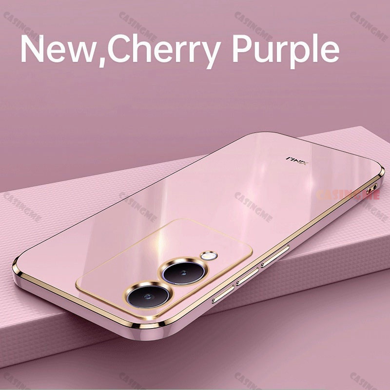 Vivo Ốp Điện Thoại silicone Mềm Chống Sốc Cho vivoy17s 2023 vivo y17s vivoy17s sy17 y 17 17y y17 s 4g 5g 2023