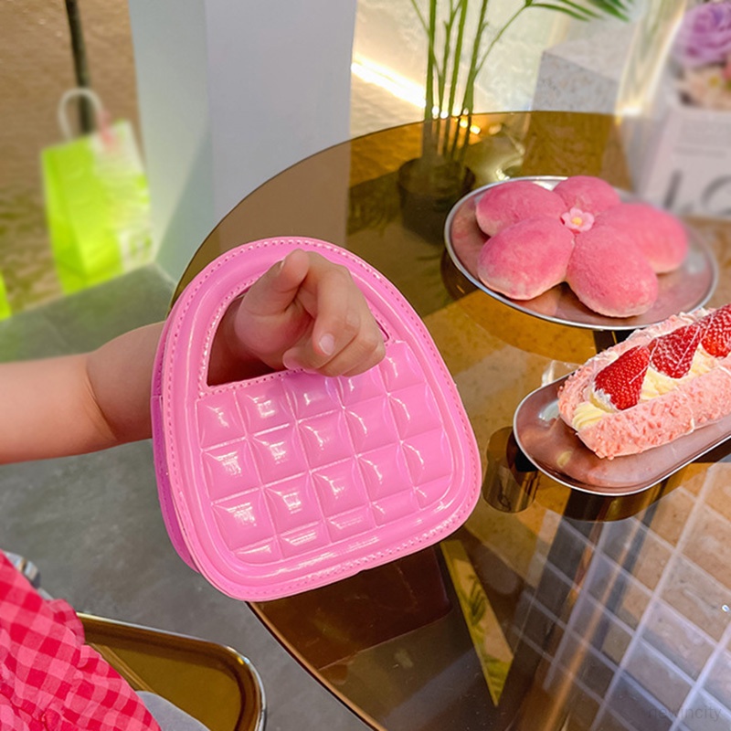 Túi Đeo Chéo mini Màu Sắc Ngọt Ngào Phong Cách Hàn Quốc Cho Bé Gái