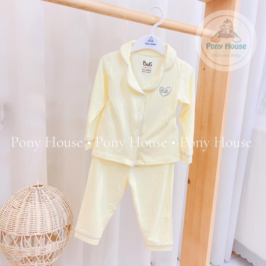 Bộ Quần Áo Pijama Baru Baby Chất Cotton Mềm Mại Cho Bé Trai Bé Gái size từ 9-12M đến 4-5Y
