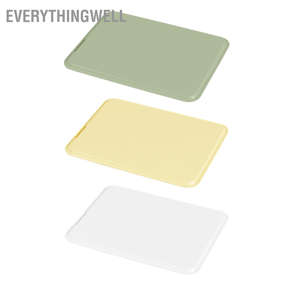 EverythingWell Tất Sắp Xếp Lưu Trữ Nắp Đậy Nhựa Chống Bụi Thiết Kế Khe Cắm Thẻ Đồ Lót Hộp Bảo Quản Cho Quần