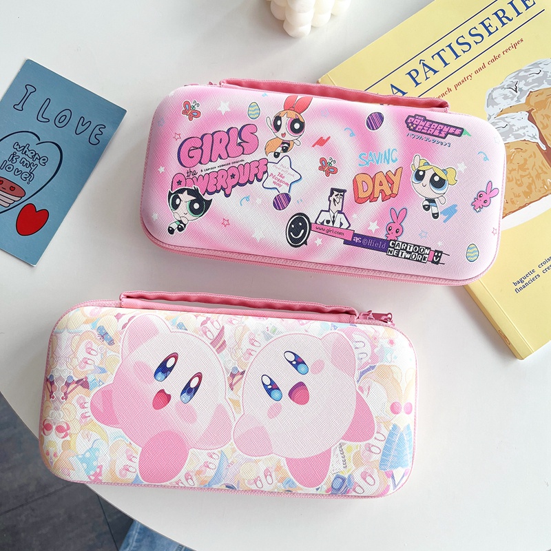 Túi Bảo Quản Bằng Da Thích Hợp Cho Switch OLED Túi Bảo Quản Hoạt Hình Dễ Thương Anime Switch OLED Túi Bảo Quản Bền