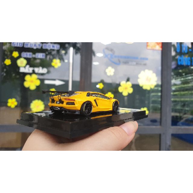 Xe Mô Hình Lamborghini Aventador 1.0 1:64 JEC