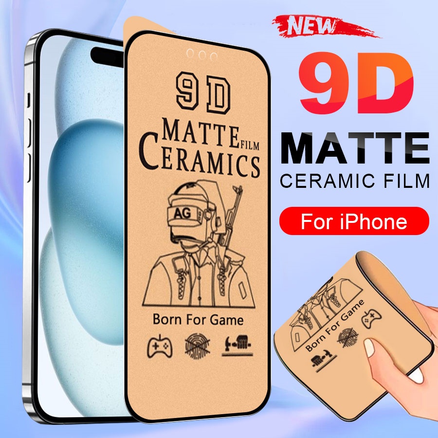 Kính Cường Lực Mềm Bảo Vệ Toàn Màn Hình Cho iPhone 15 14 13 12 11 Pro XS Max Mini XR X 6 S 7 8 Plus SE