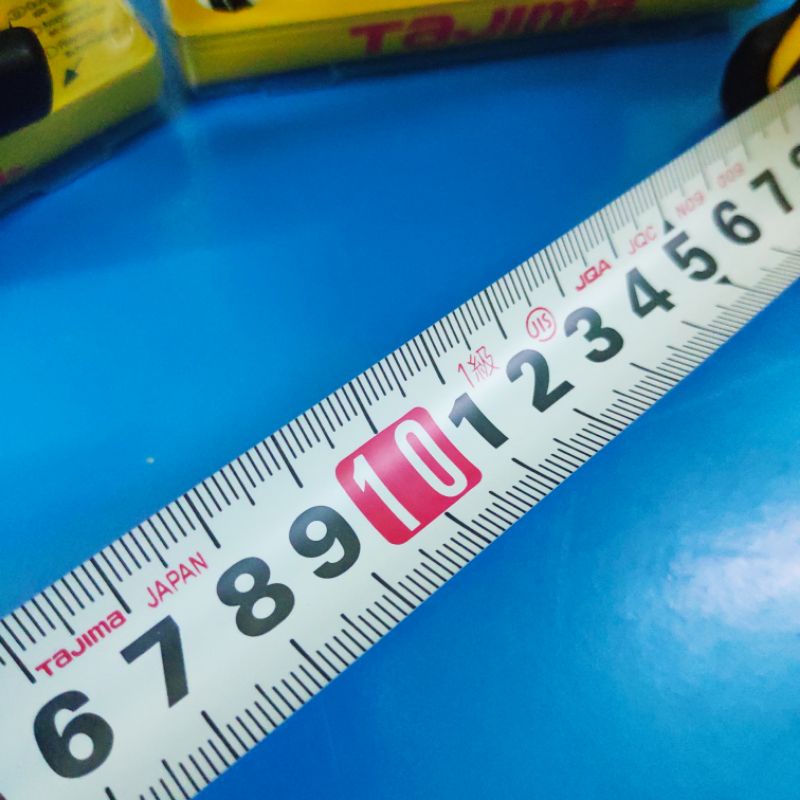 Thước cuộn Nhật TAJIMA chống va đập loại 5m và 7,5m  G5P55MW, G5P75MW - Thước kéo chống sốc G-lock GL25-55