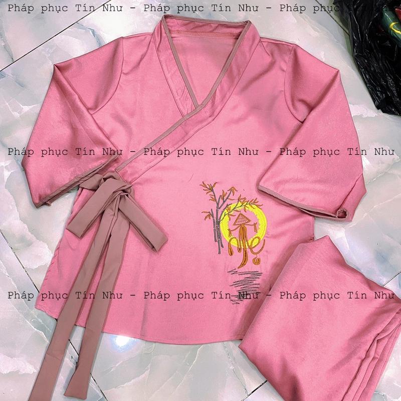 Pháp Phục Thêu Chữ Mẹ Phối Dây siêu xịn