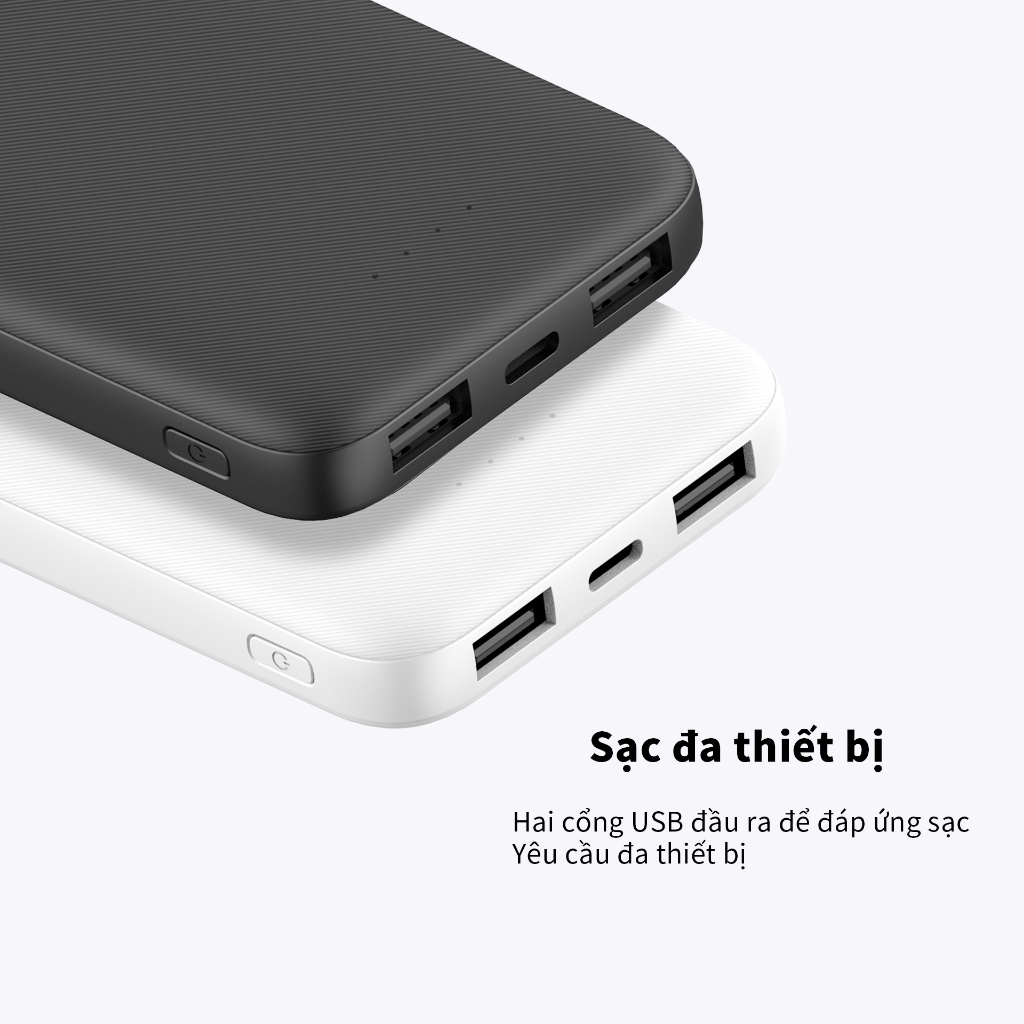 Pin Sạc Dự Phòng orsen e33 10000mah 2.4a 12w