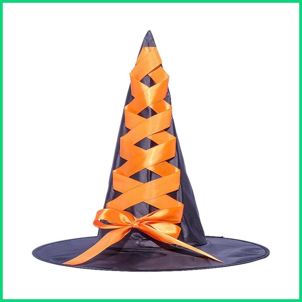 Mũ/chổi phù thủy phong cách halloween cho trẻ em