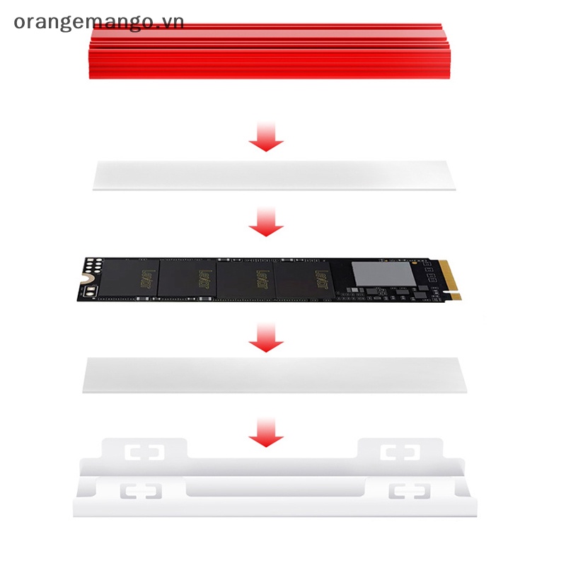 Orangemango m.2 ssd Làm Mát Bằng Hợp Kim Nhôm Hiệu Quả Cho ps5 pad vn