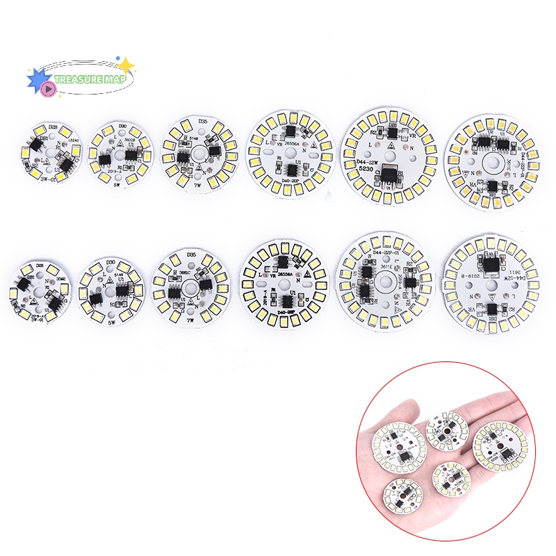 Bảng Mạch smd Tròn smd heyuanlong333 Cho Bóng Đèn led