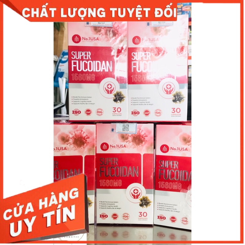 ✅[CHÍNH HÃNG] Super Fucoidan 1500mg là viên uống chăm sóc sức khỏe với sự  k.hợp giữa chiết xuất Tảo nâu và thảo dược