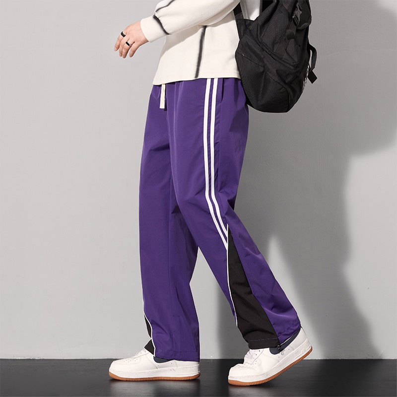 Plus Quần Dài Lưng Cao Dáng Ôm Thời Trang Đường Phố Cá Tính Cho Nam