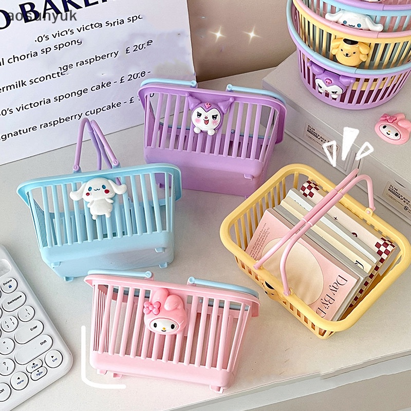 Aosunyuk Giỏ Đựng Văn Phòng Phẩm Để Bàn Họa Tiết anime Dễ Thương