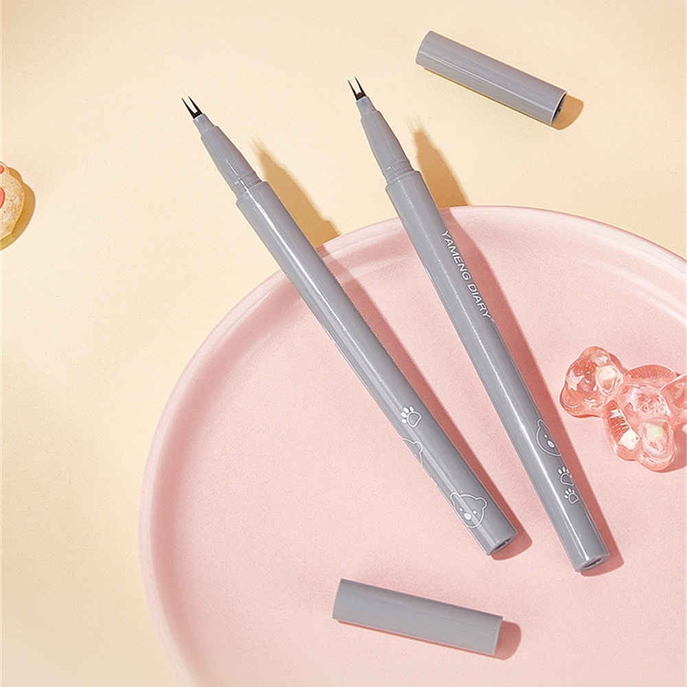 Bút kẻ mắt MAFFICK dạng lỏng hai móng siêu mịn dùng kẻ mi dưới/ không dễ lem/ lâu trôi/ không thấm nước và dễ tẩy