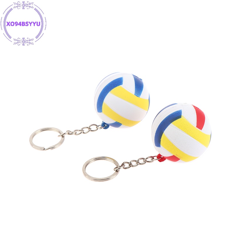 Xo94bsyu Móc Khóa Hình Quả Bóng Chuyền Thể Thao vn
