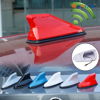 Ăng Ten Vây Cá Mập Khuếch Đại Tín Hiệu fm 7 Màu Trang Trí Xe Hơi